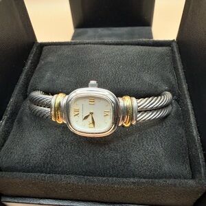 David Yurman Silver and Gold Women's Timepiece